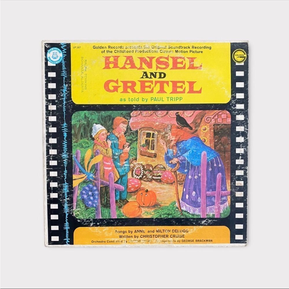 Vintage Hansel And Gretel Vinyl Record